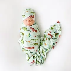 Juniors Buddy Swaddle And Beanie Set - Posh Peanut