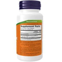 White Willow Bark 400mg by Now Foods  -  100 Capsule