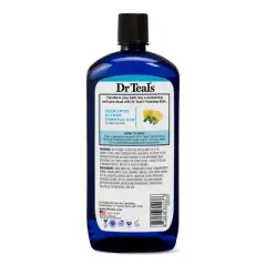 Dr Teal's Foaming Bath with Pure Epsom Salt, Restorative Minerals with Magnesium, Potassium & Zinc - 34 fl oz