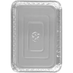 EZ Foil Store and Reheat Oblong Pan with Oven Safe Lid - 5ct