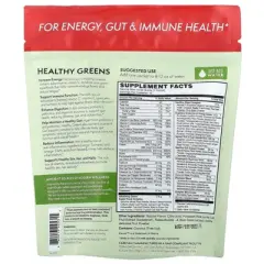 Terra Origin Healthy Greens, Kiwi Strawberry, 15 On-The-Go Packets, 0.37 oz (10.52 g) Each