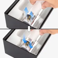 REPTI ZOO Reptile Terrarium Hood with Desert T8 Light Bulb