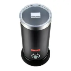 Bodum Bistro Electric Milk Frother Black: Stainless Steel Coffee Frother & Milk Steamer, 500W, Hand Wash