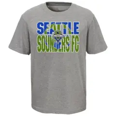 MLS Seattle Sounders FC Boys' Gray Poly T-Shirt