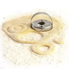 Norpro 2.75" Stainless Steel Donut Biscuit Cookie Cutter w/ Removable Center