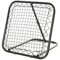 NAYSAYE Sport Net and Rebounder Soccer Rebounder Net Adjustable Angle Portable Training Goal for Backyard, Black, 30.80"*34.30"*30.80"