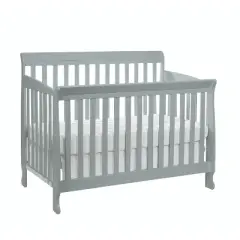 Suite Bebe Riley Lifetime Bundle Crib and Toddler Guard Rail - Gray