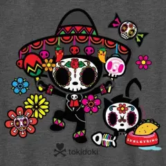 Boy's Tokidoki Dia De Los Muertos Adios and Skeletrino T-Shirt