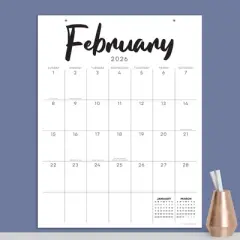 TF Publishing 22.5"x17.5" 2026 Large Art Poster Wall Calendar