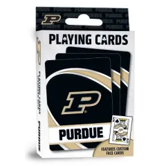 MasterPieces Officially Licensed NCAA Purdue Boilermakers Playing Cards - 54 Card Deck for Adults