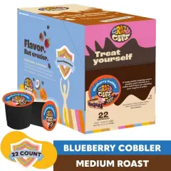 Crazy Cups Blueberry Cobbler Flavored Coffee Pods