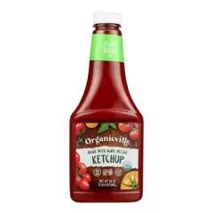 Organicville Organic Ketchup - Case of 12/24 oz