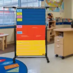 School Smart Adjustable Pocket Chart, 60 x 34 Inches