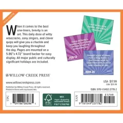 Willow Creek Press 2024 Daily Desk Calendar 5.2"x6.2" One-Liners