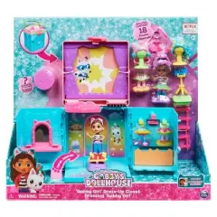 Gabby's Dollhouse Rainbow Closet Portable Playset with Gabby Doll
