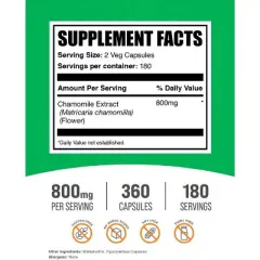 BulkSupplements Chamomile Extract Capsules