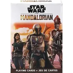 Aquarius Puzzles Star Wars The Mandalorian Playing Cards | 52 Card Deck + 2 Jokers