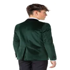 OppoSuits Deluxe Teen Boys Blazer - Dinner Jacket - Rich Green