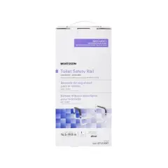 McKesson Toilet Safety Rail Steel White