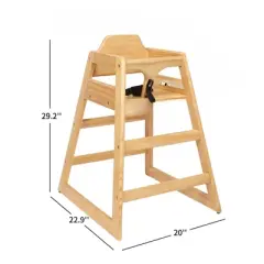 FONTOI Breast Feeding Accessories Kit, Portable Feeding with Perimeter Rail, Baby Booster Seat, Compact Toddler Chair, Walnut Brown, 22.9"*29.2"*20"