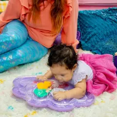 Bright Starts The Little Mermaid Sea Treasure Tummy Time Water Playmat