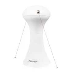 Premier Pet Automatic Multi-Laser Cat Toy - White