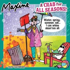 TF Publishing 13.5"x14.5" 2026 Maxine Wall Calendar