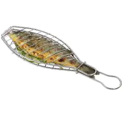 Kuchenprofi BBQ Grill Fish Basket, Large