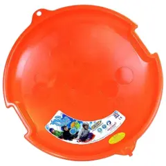 Emsco ESP 26" Snow Caterpillar Linkable Disc Sled 2pk in - Neon Orange
