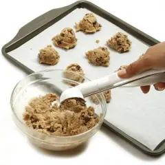 Norpro Cookie Dough / Ice Cream Scoop - Fruit Melon Baller Meatball Spoon