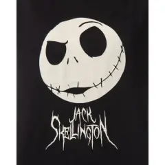 The Nightmare Before Christmas Women's Jack Skellington Jogger Pajama Set Black