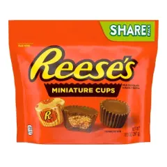 Reese's Miniature Cups Share Pack Candy  - 10.5oz