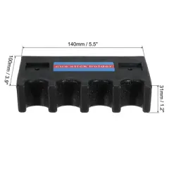 Unique Bargains Plastic Portable Sturdy Easy to Carry Billiard Cue Racks