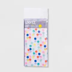 8ct Tissue Paper White/Polka Dot Print - Spritz&trade;: Gift Bag Tissue, Birthday, Classic Polka Dots, All Occasions