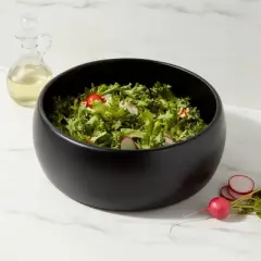 189oz Acacia Modern Serving Bowl Black - Threshold&trade;