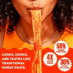 Banza Cavatappi Pasta from Chickpeas Noodles, 8oz (Pack of 4)