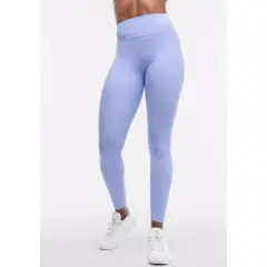 Peloton Women's Cadent Laser Perforated Legging, Ice Blue