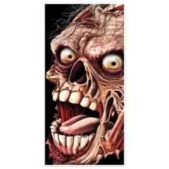 Beistle Zombie Door Cover, 5' x 30", (2 Pcs/Pkg) Multicolored