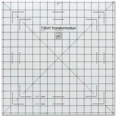June Tailor T-Shirt Transformation Ruler-15-1/2"X15-1/2"