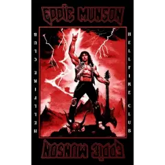 Women's Stranger Things Rockstar From Hellfire Club Eddie Munson T-Shirt