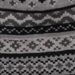 MUK LUKS Men's Heat Retainer Hat, Grey Vintage, One Size