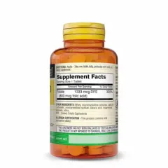 Mason Natural Folic Acid 800 Mcg