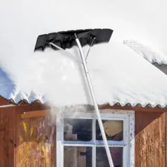 SUGIFT 20FT Snow Roof Rake Reinforced Aluminum Snow Removal Tool