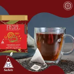 PRIDE OF INDIA Assamese Gold TeaBags (Breakfast Black Tea)