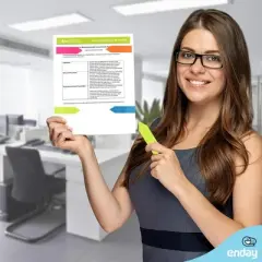 Enday Stick On Arrow Flags