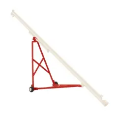 Standi Toys 1/64 Red and White Plastic Grain Auger (80 Feet to Scale) ST126