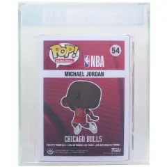 Funko Chicago Bulls Funko POP NBA Vinyl Figure | Michael Jordan | Graded AFA 9.25