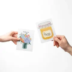 Everyday Greeting Card Pack (3ct) "Sending Love, Flowers, Honey" by Ramus & Co