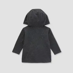 Burt's Bees Baby&reg; Baby Boys' Speckled Heather Utility Jacket - Black