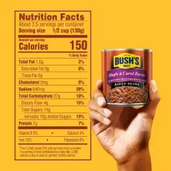 Bush's Maple Cured Bacon Baked Beans - 16oz